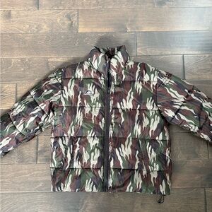 Camouflage Puffer Jacket